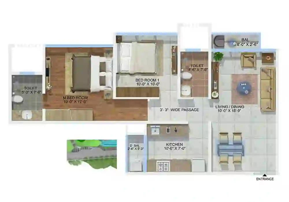 2 BHK