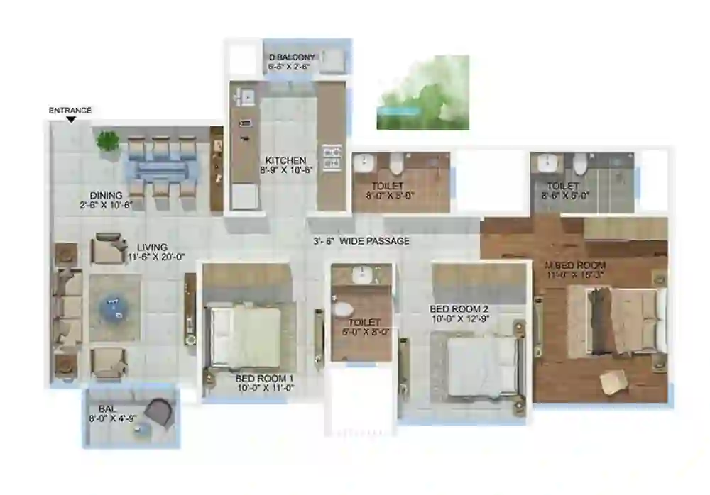 3 BHK